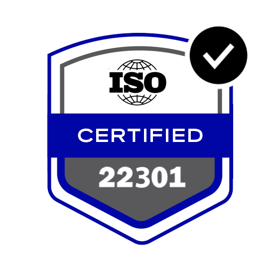 ISO Certified 22301